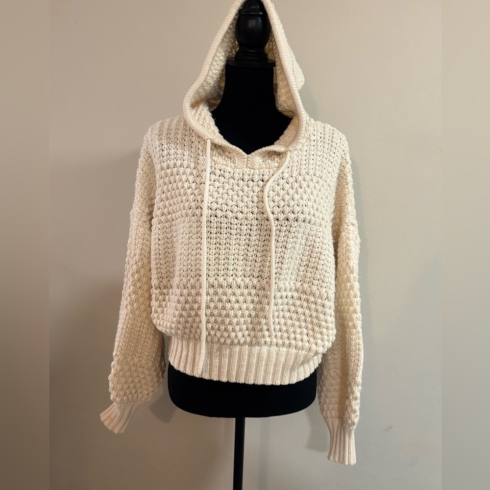 [Elodie] Cream Knit Women's Sweater